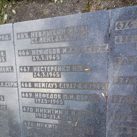 Воинское кладбище в Гданьске