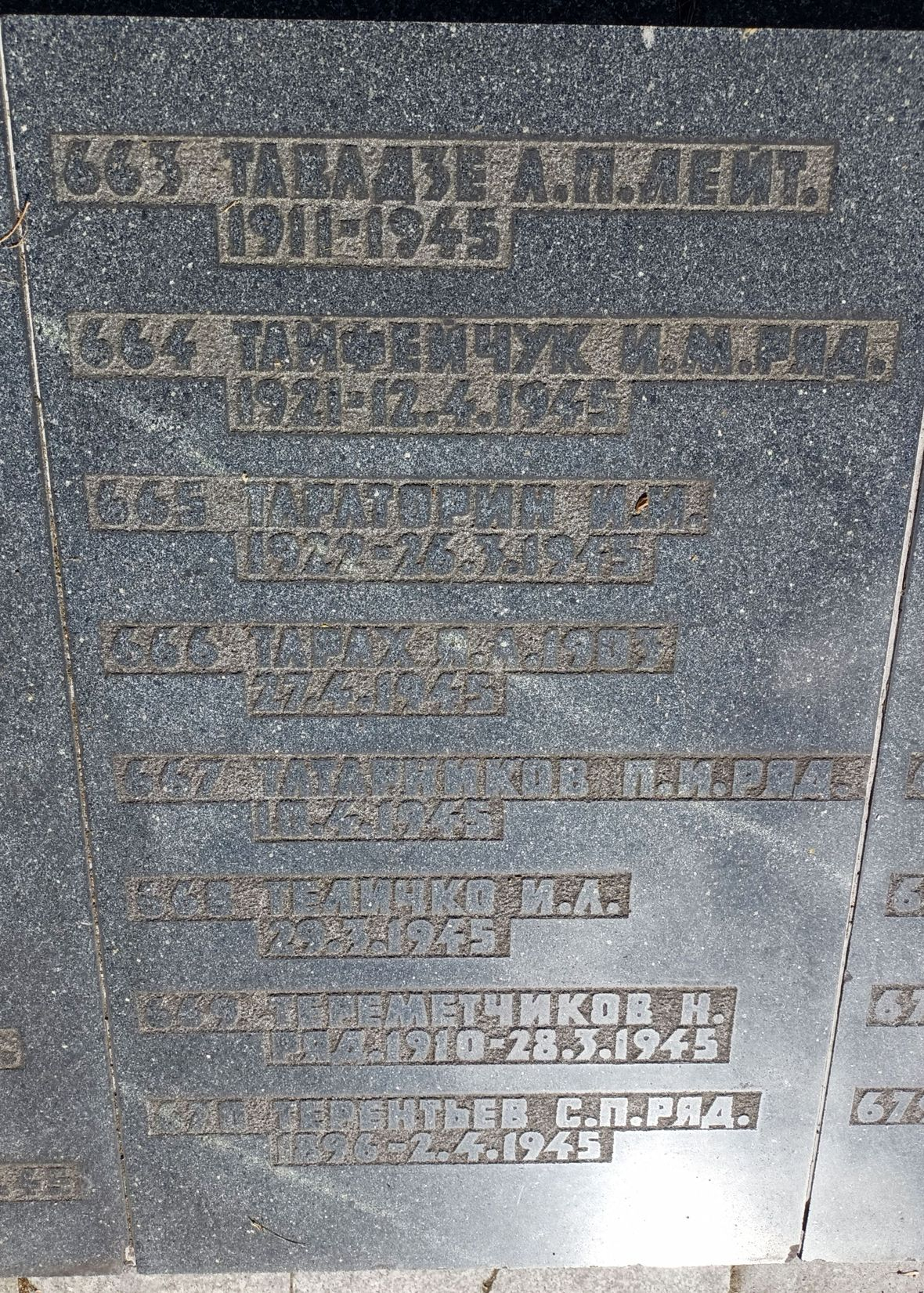 Воинское кладбище в Гданьске