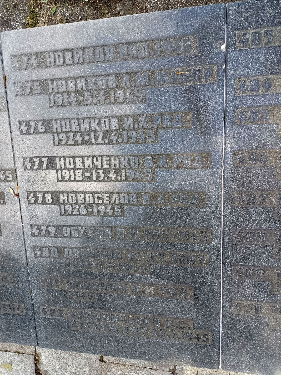 Воинское кладбище в Гданьске