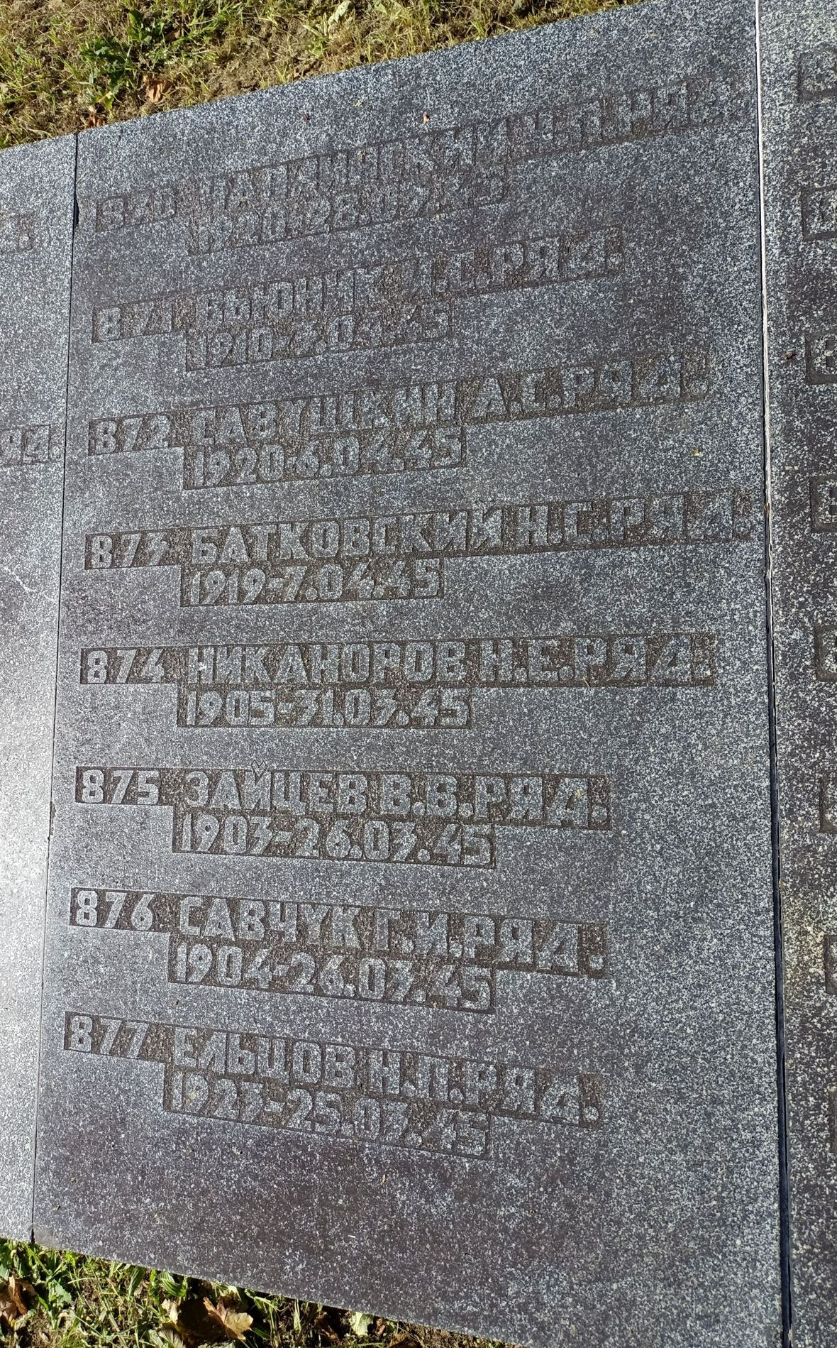 Воинское кладбище в Гданьске