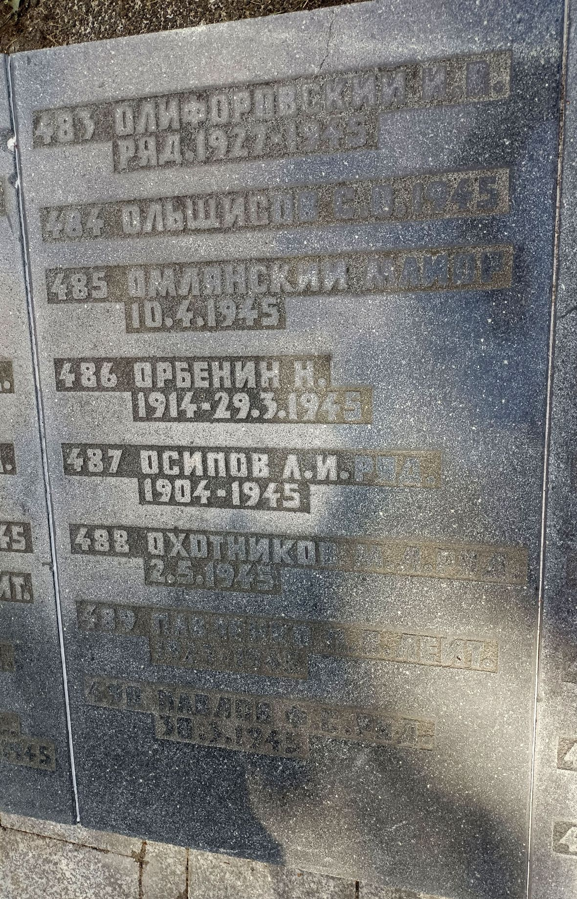 Воинское кладбище в Гданьске