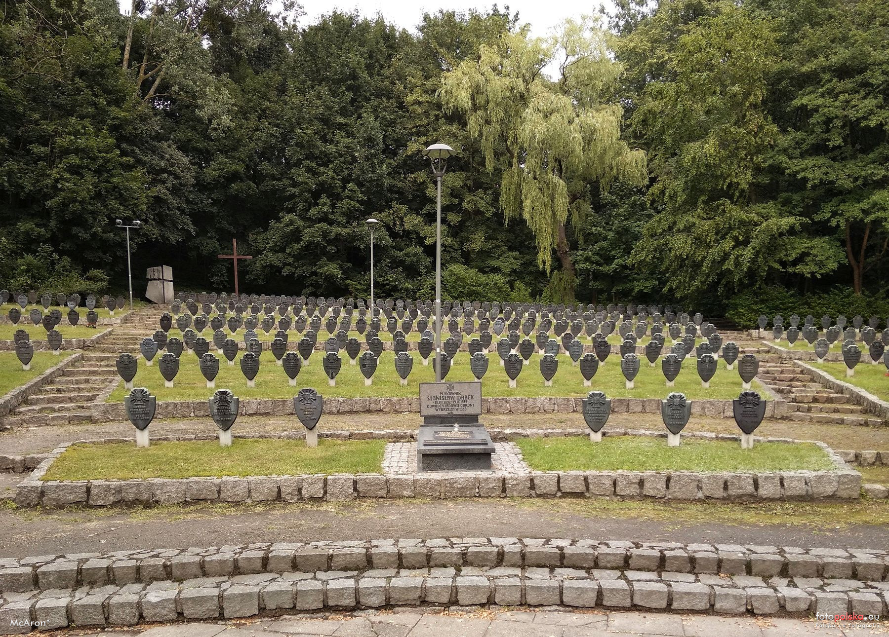 Воинское кладбище в г. Гдыня