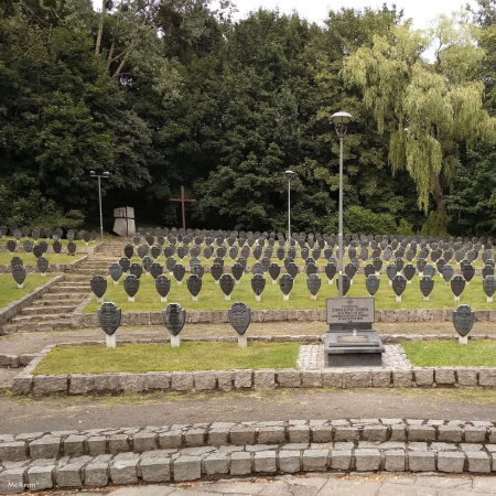 Воинское кладбище в г. Гдыня