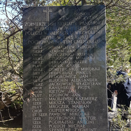 Воинское кладбище в г. Гдыня