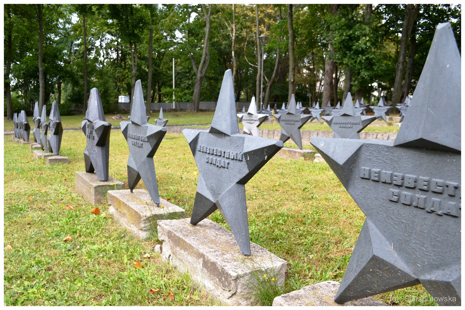 Воинское кладбище в г. Гдыня