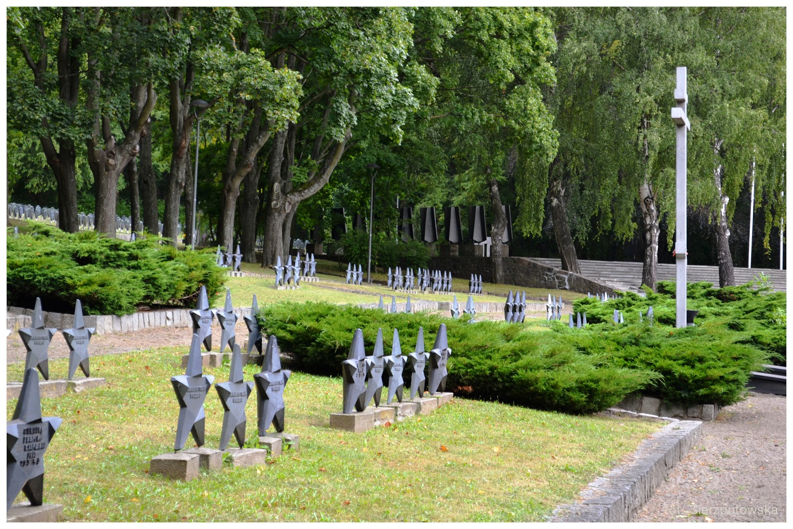 Воинское кладбище в г. Гдыня