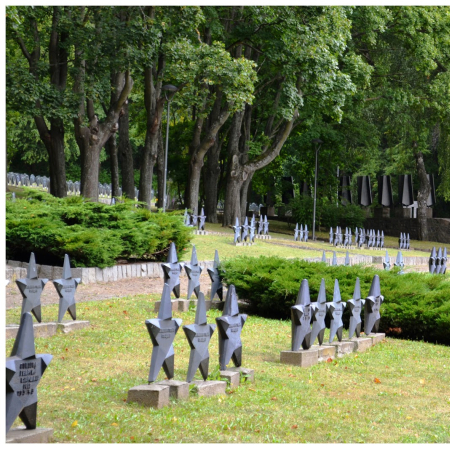 Воинское кладбище в г. Гдыня