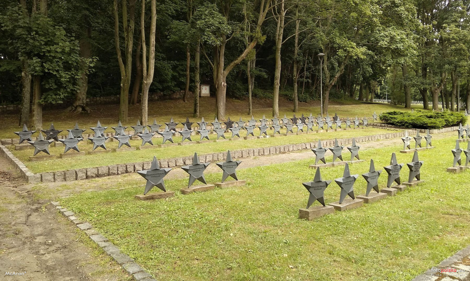 Воинское кладбище в г. Гдыня