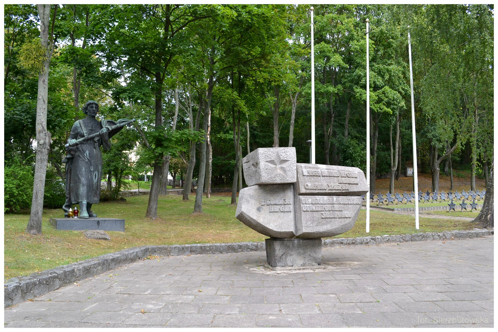 Воинское кладбище в г. Гдыня