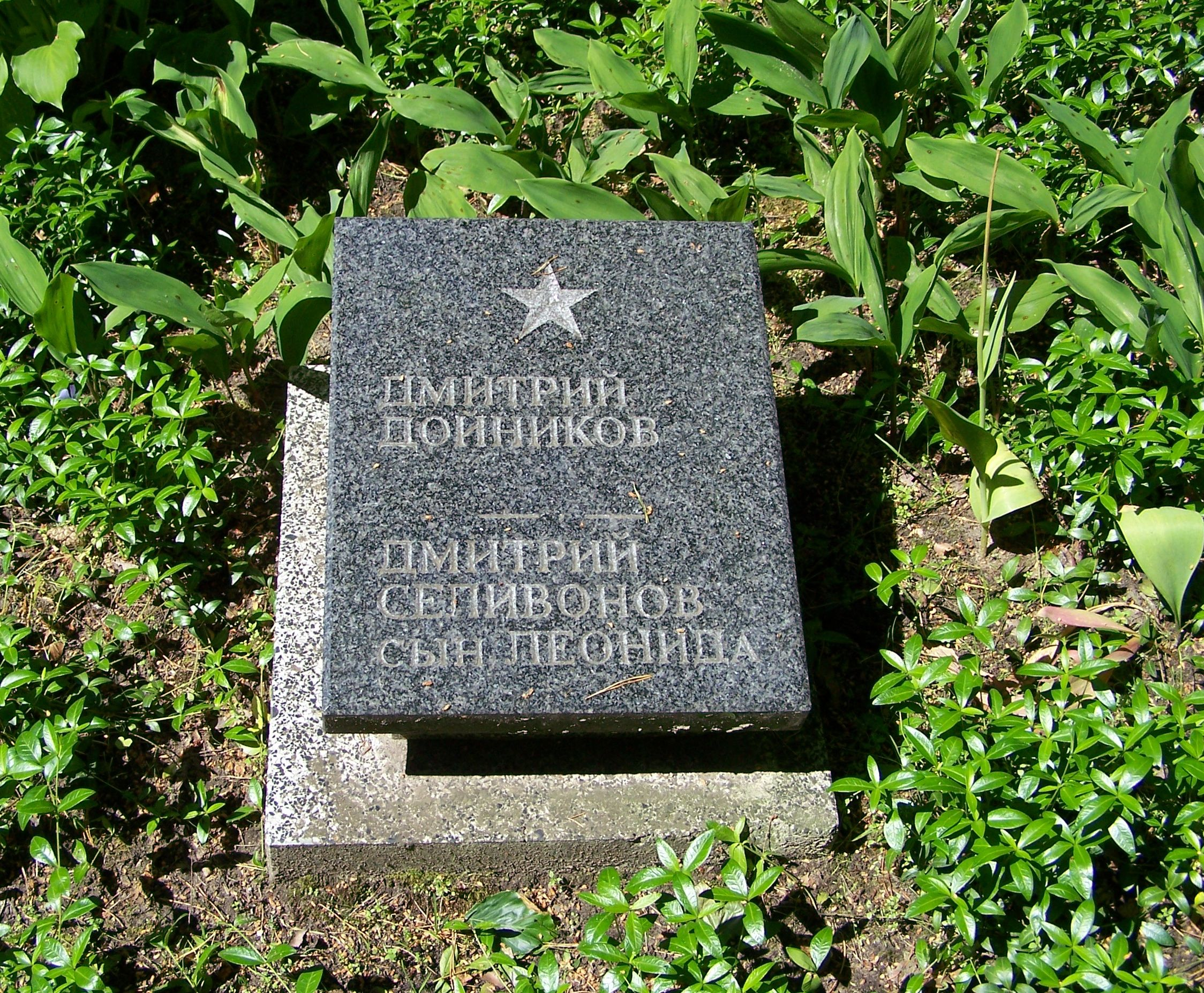 Воинское кладбище в г. Сопот