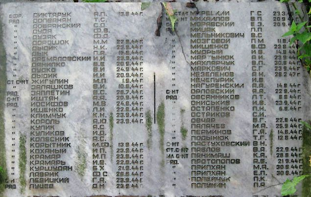 Братская могила в с. Стрелки Старосамборского района