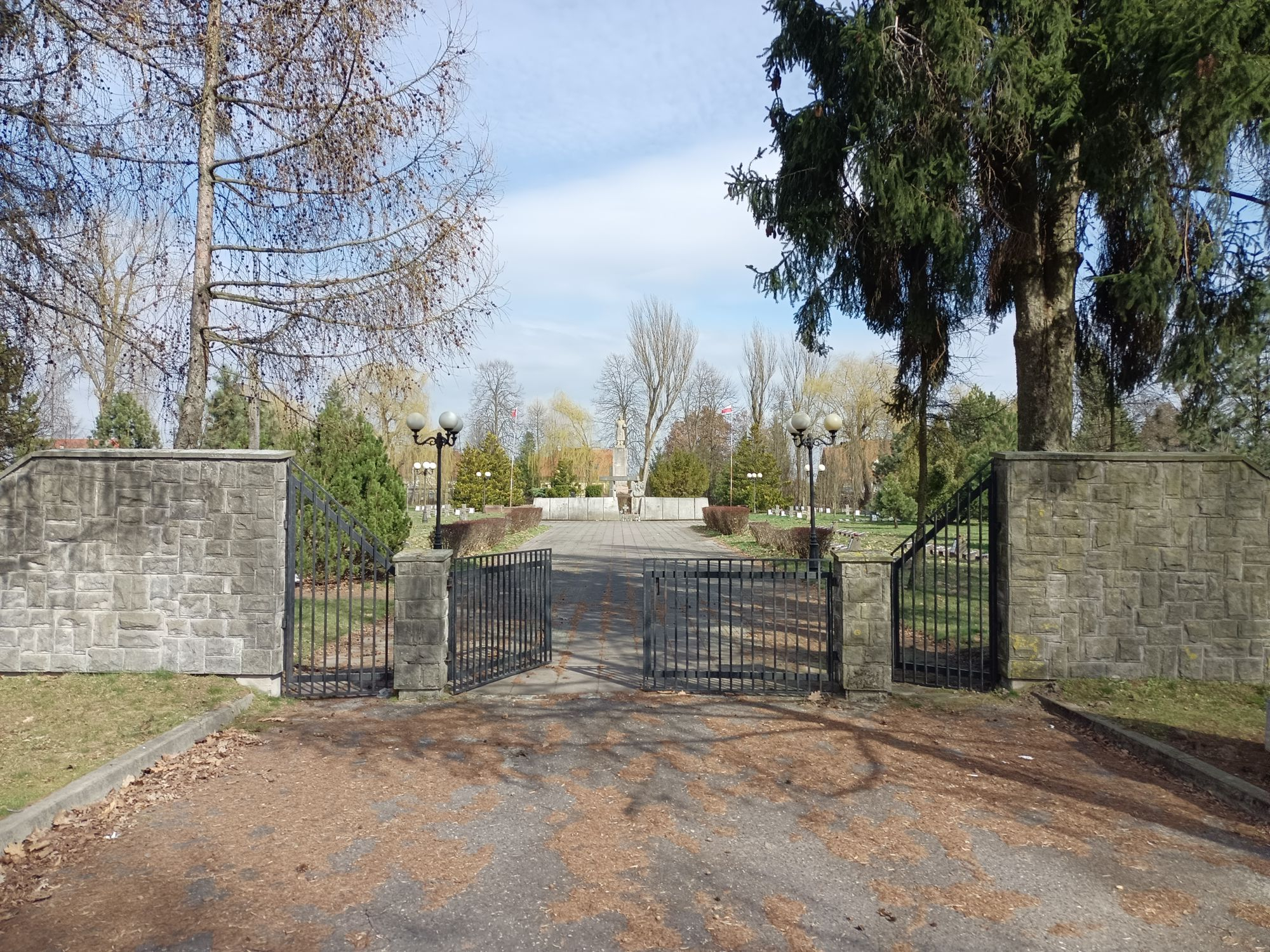 Воинское кладбище в г. Гарволин