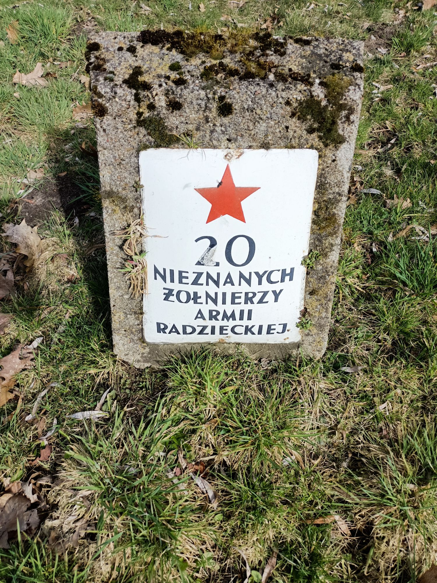 Воинское кладбище в г. Гарволин