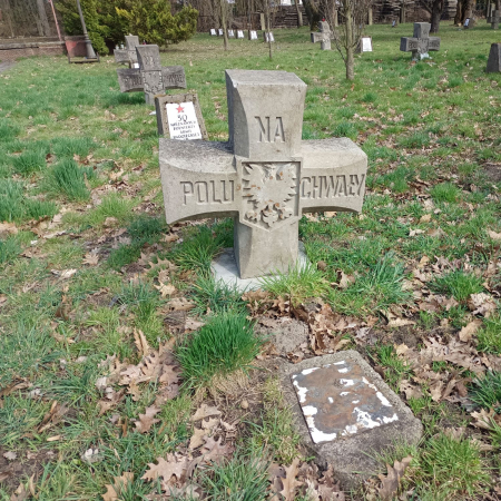 Воинское кладбище в г. Гарволин