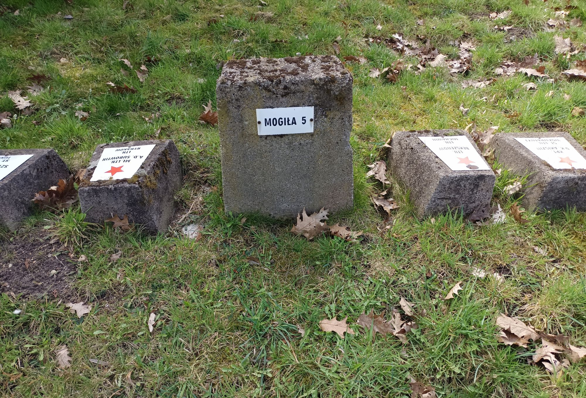 Воинское кладбище в г. Гарволин