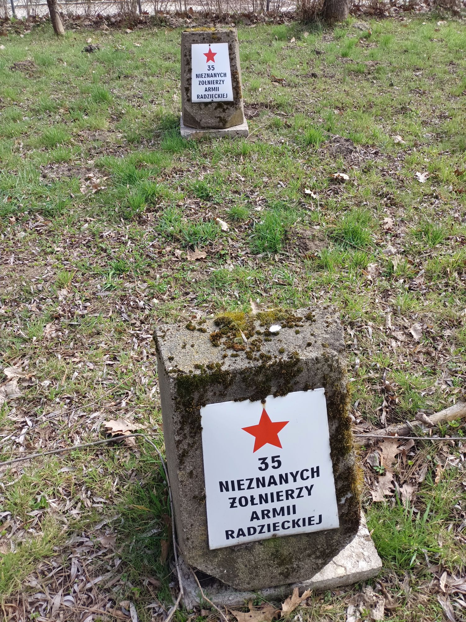 Воинское кладбище в г. Гарволин