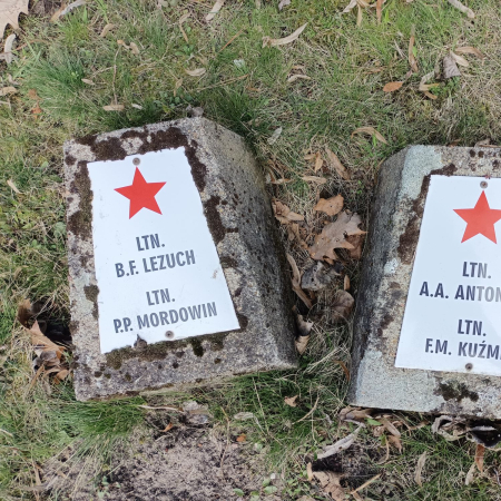 Воинское кладбище в г. Гарволин