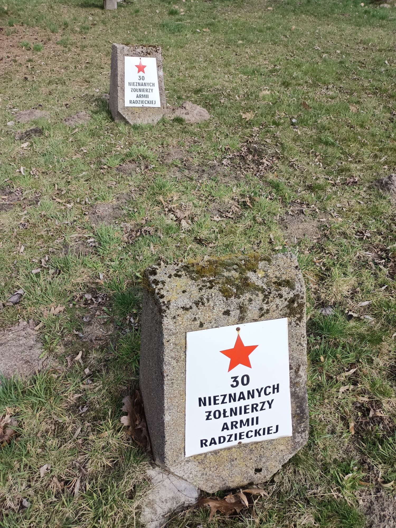 Воинское кладбище в г. Гарволин