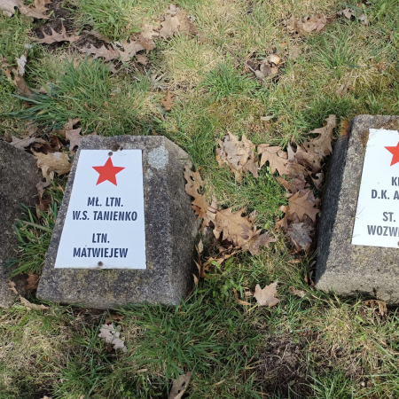 Воинское кладбище в г. Гарволин