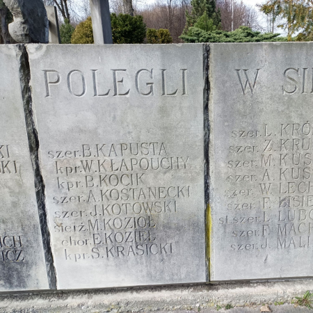 Воинское кладбище в г. Гарволин