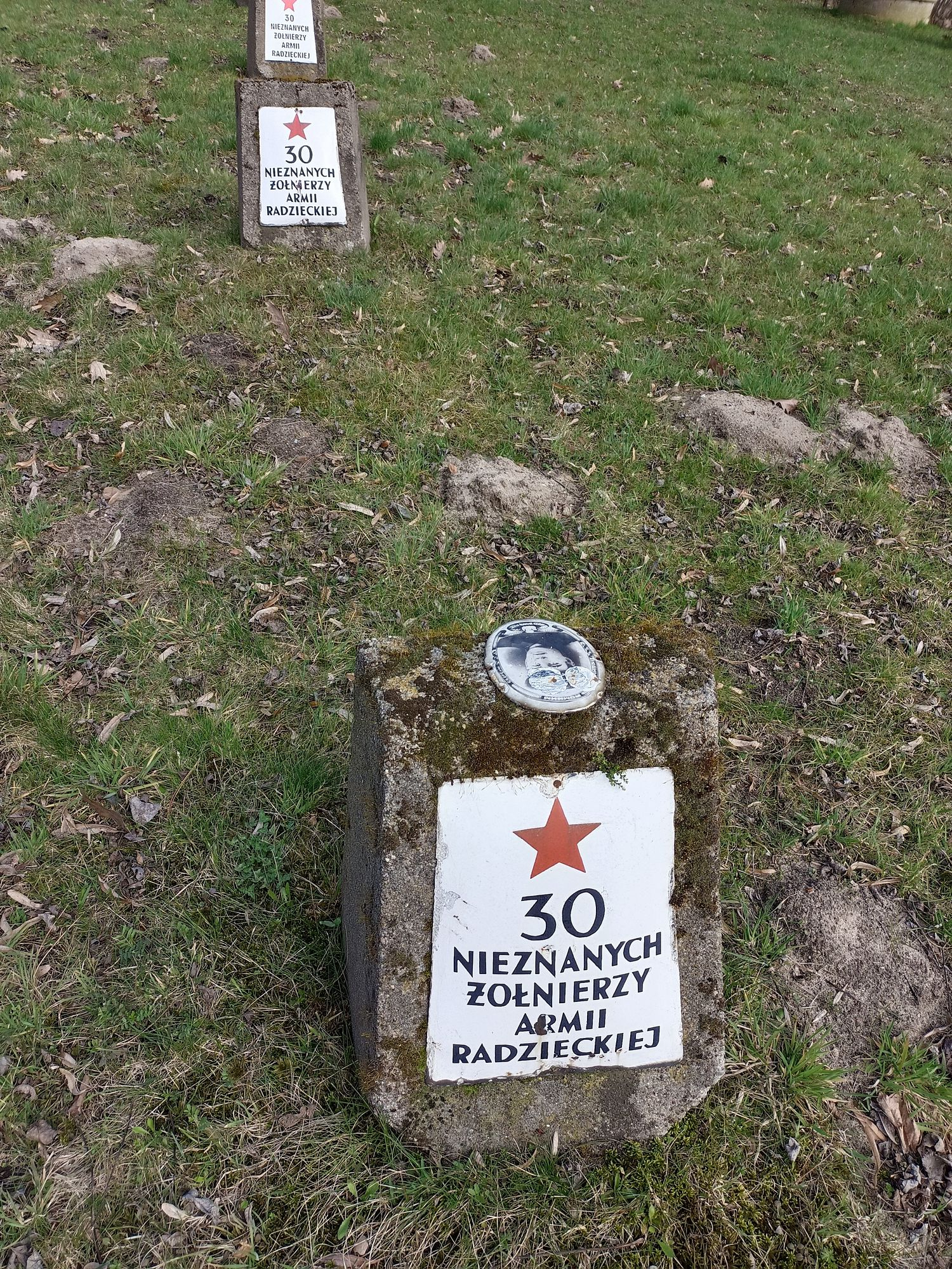 Воинское кладбище в г. Гарволин