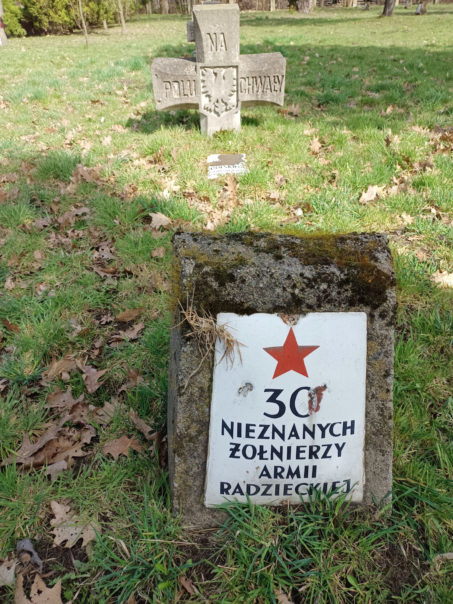 Воинское кладбище в г. Гарволин