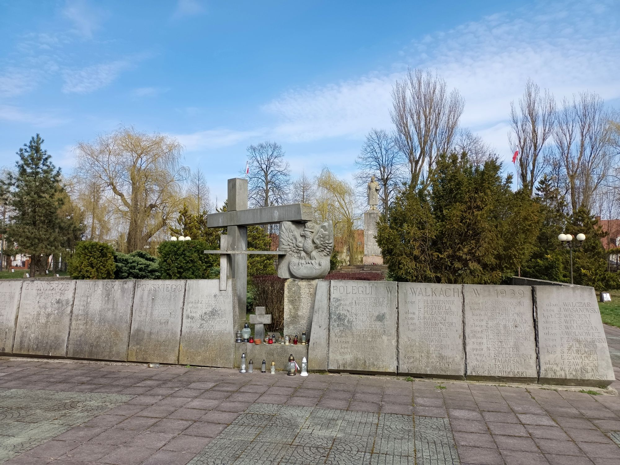 Воинское кладбище в г. Гарволин