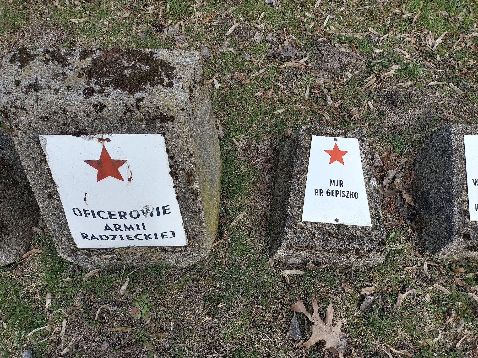 Воинское кладбище в г. Гарволин